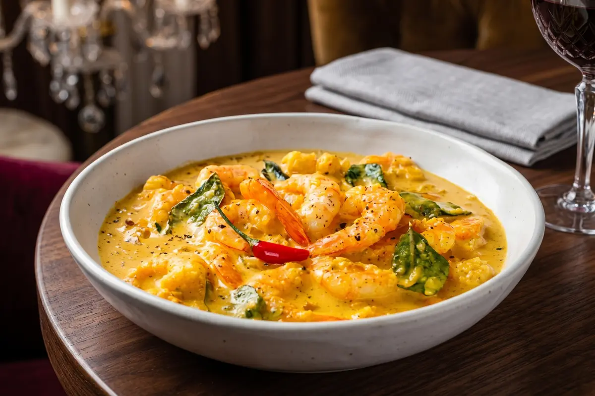 Chingri Malai Curry at The Treasury