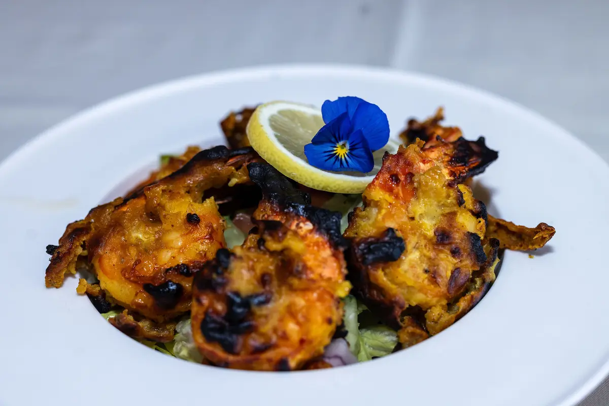 Tandoori Prawns at The Treasury