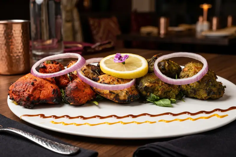 Three Flavors of Chicken at The Treasury